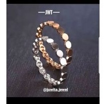 CINCIN EMAS FASHION MONOGRAM CHOMET BULAT MY LOVE