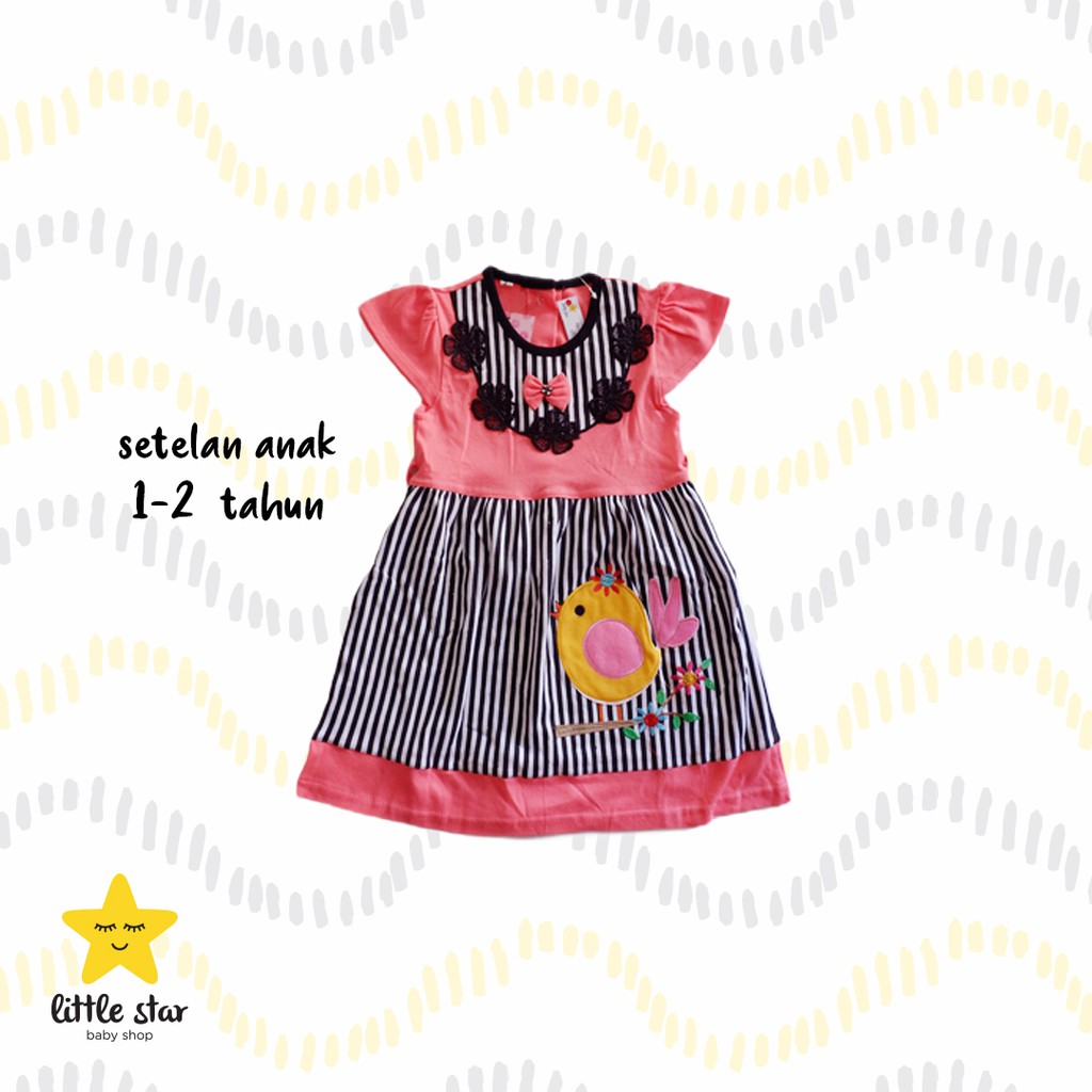 Nami Kids Dress Anak Perempuan | Set Baju Pakaian Setelan Bayi Cewek Girl