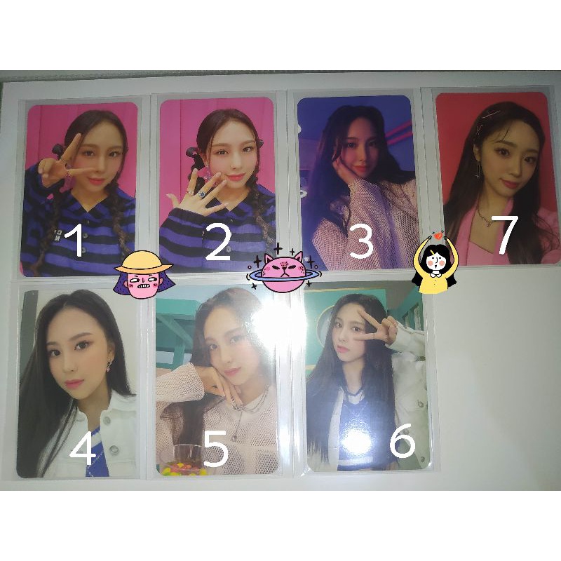 LIGHTSUM PHOTOCARD - JIAN HINA PC VANILLA ALBUM BENEFIT