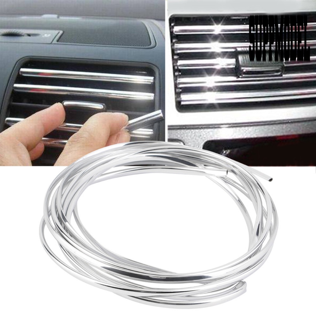 Strip Pelindung Goresan Pintu Mobil Universal Bentuk U Bahan PVC Glossy