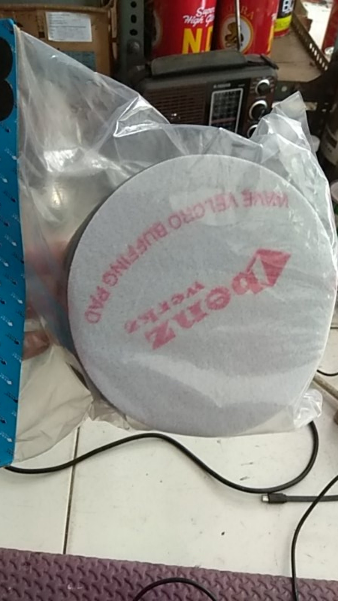 Busa Poles Mobil 5 Inch Buffing Foam Pad Nankai