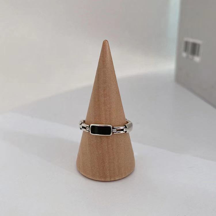 Cincin Model Terbuka Desain Hati Hollow Gaya Korea Untuk Wanita