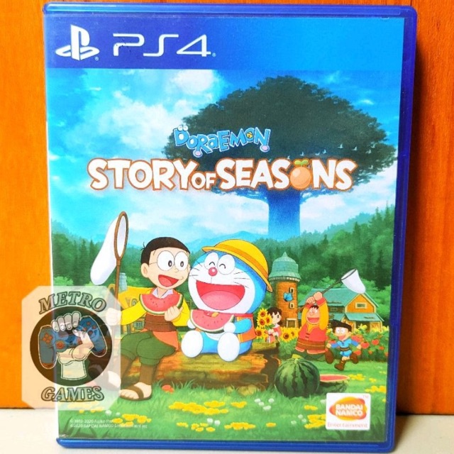 Doraemon Story of Seasons PS4 Kaset Doraemon Ps4 Playstation 4 5 PS CD BD Game Games Dora Emon Harvestmoon harvest moon harves nobita ps4 ps5 reg 3 region asia storyofseasons season bertani