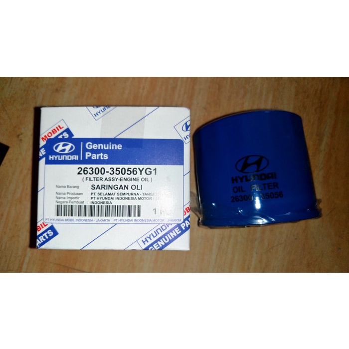 Hyundai Genuine Part Filter Oli Hyundai Accent Elantra 26300-35056