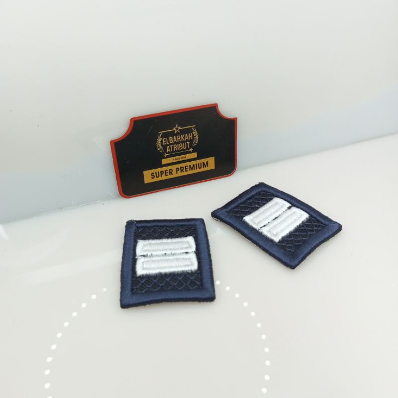 PANGKAT PDL KUMHAM 2B POLSUSPA KEMENKUMHAM IMIGRASI BORDIR MOTIF TIMBUL ORIGINAL ELBARKAH SUPER PREMIUM