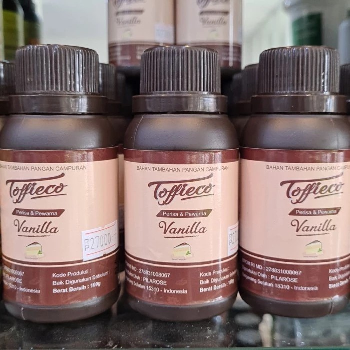

Toffieco Vanilla 100gr