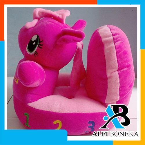 Boneka odong-odong karakter Kuda Poni - Mainan Anak Perempuan lucu dan gemesin