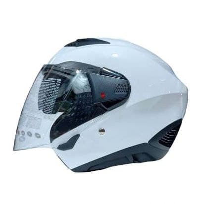 Helm Zeus ZS611 ZS 611 ZS-611 Half Face PUTIH