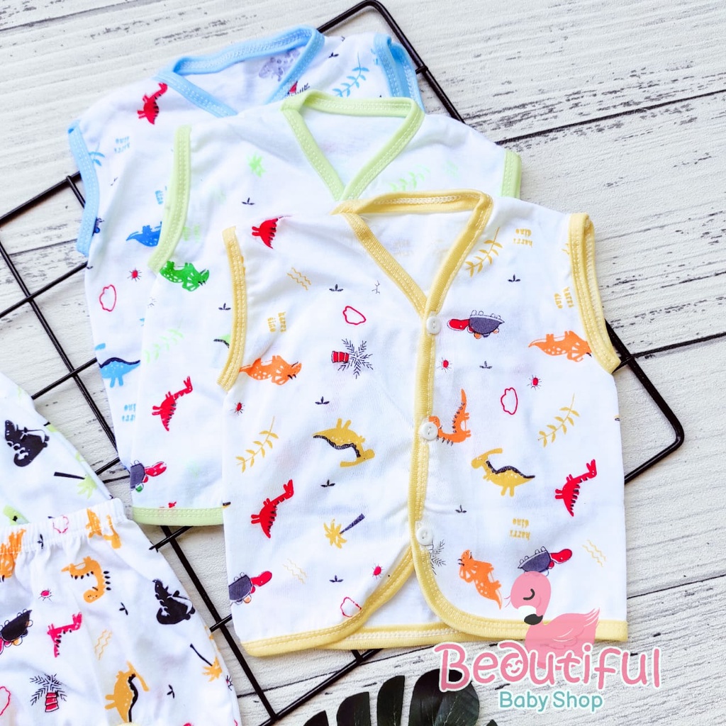 3pcs Setelan Kutung Bayi Newborn / Setelan Baju Bayi Baru Lahir Ekonomis / Baju Kutung Bayi Baru Lahir / Baby.ou_