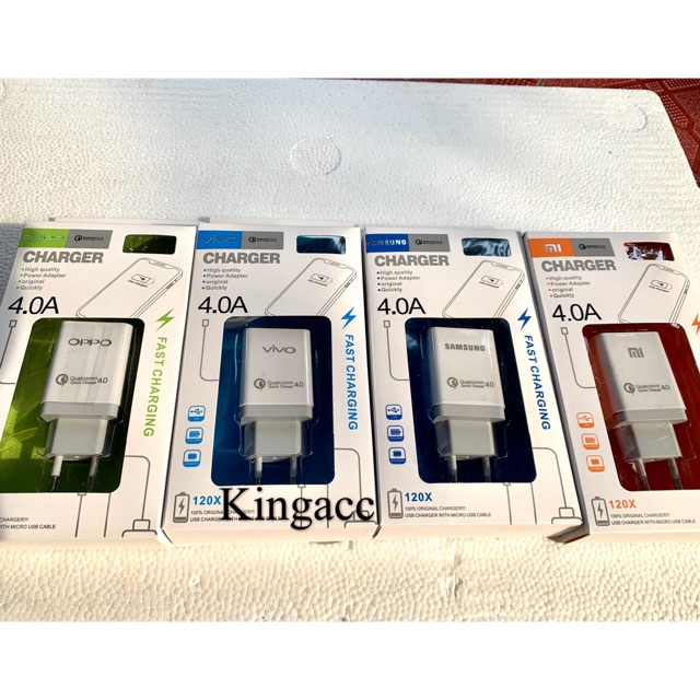 CHARGER FAST CHARGING TOP 4.0A REALME SAM OPP0 X1AOM1 V1V0 all android