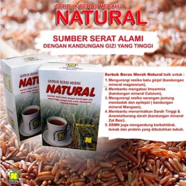 

SERBUK BERAS MERAH DIET ALAMI!!