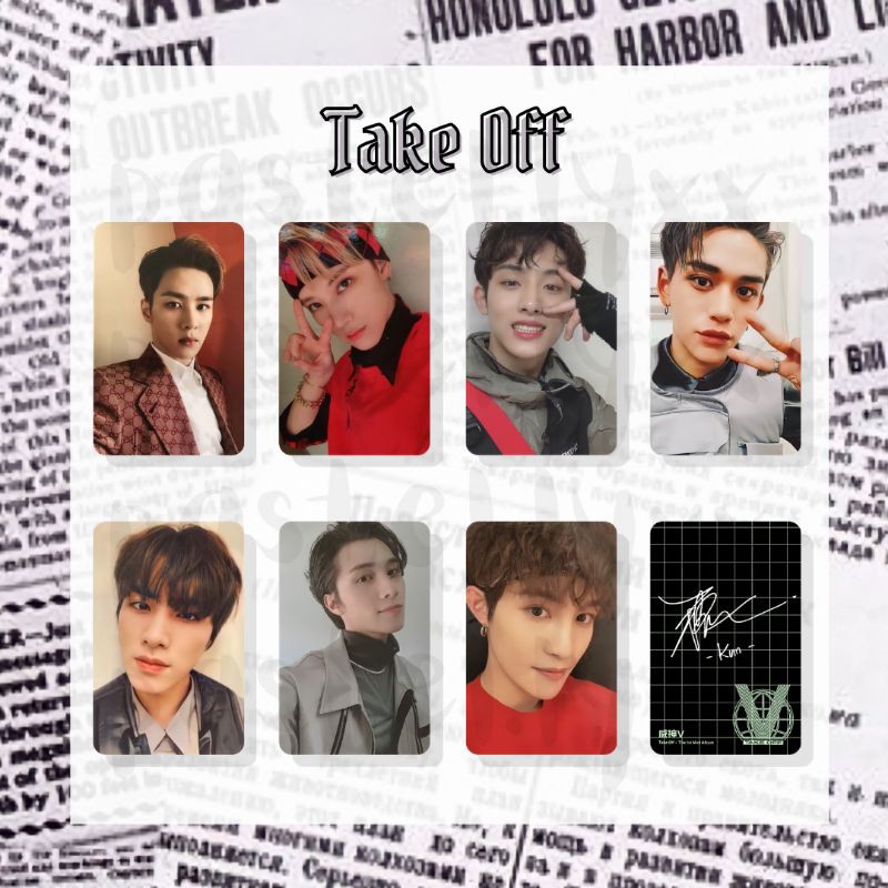 Photocard Unofficial WayV - Take Off
