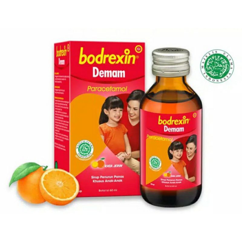 BODREXIN DEMAM/OBAT PENURUN PANAS ANAK -ANAK/OBAT DEMAM ANAK-ANAK/BODREXIN ANAK