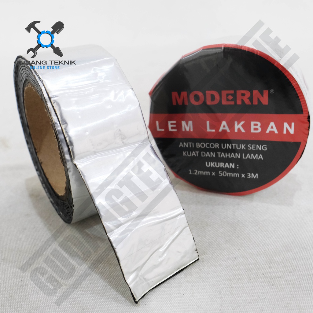 Lakban Lem Anti Bocor Modern / Asphalt Tape - Modern Lem Lakban Kuat 5cm x 3 Meter