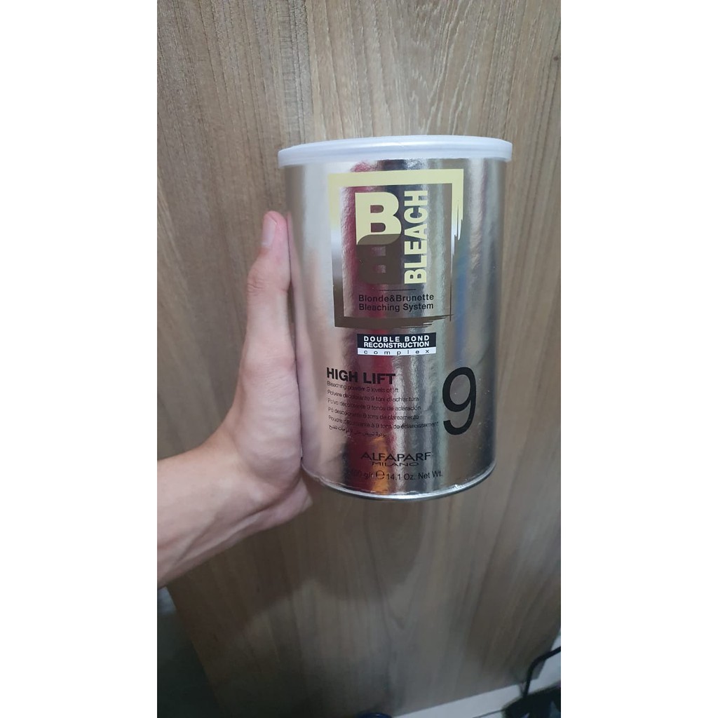 Alfaparf BB Bleach Blonde & Brunette High Lift Bleaching Powder 9 Level of Lift ORIGINAL