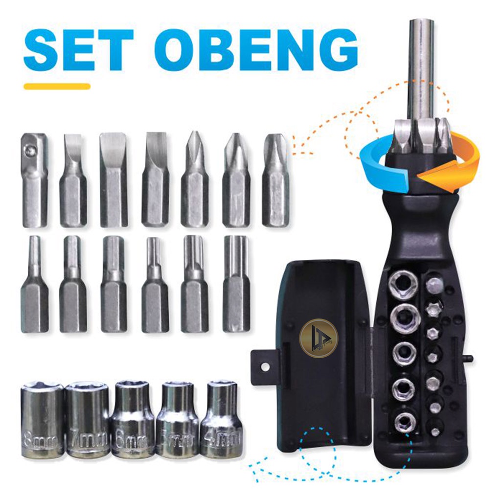 ESGE Set Obeng Tool Perkakas - Obeng Alat Service Aksesoris