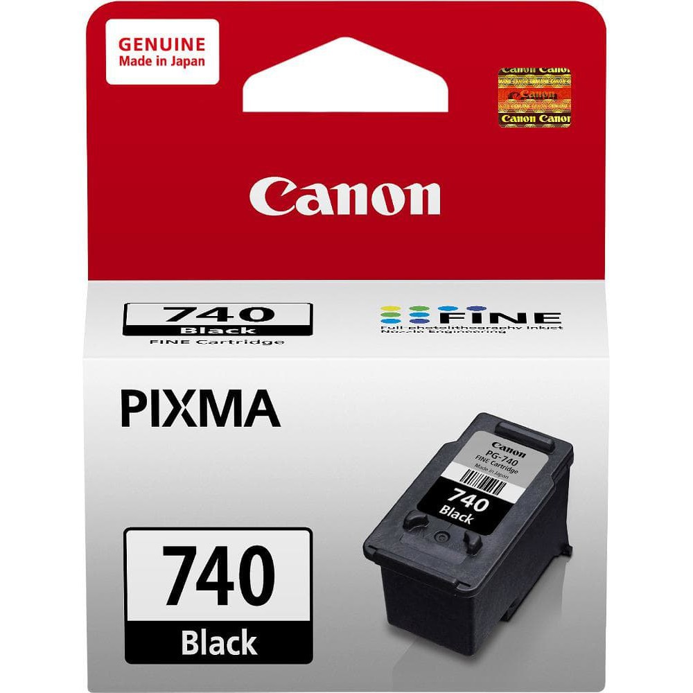 CARTRIDGE CANON ORIGINAL 740 BLACK untuk printer mg2170, mg3570, mx397, mx437