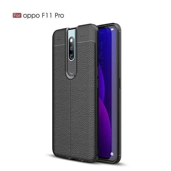 Auto Focus case OPPO F11 / F11 PRO / F1S / F5 / F7 / F9 - silikon motif kulit original soft casing