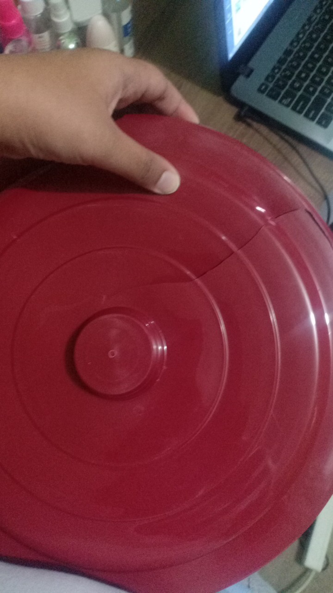 Ember Plastik Plus Tutup Ukuran Sedang 3gl