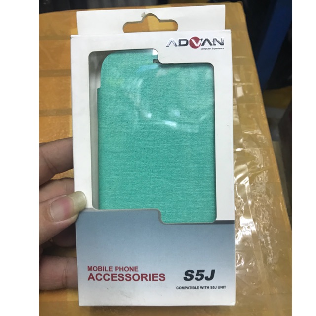 Sarung flip cover  hard case Advan S5J