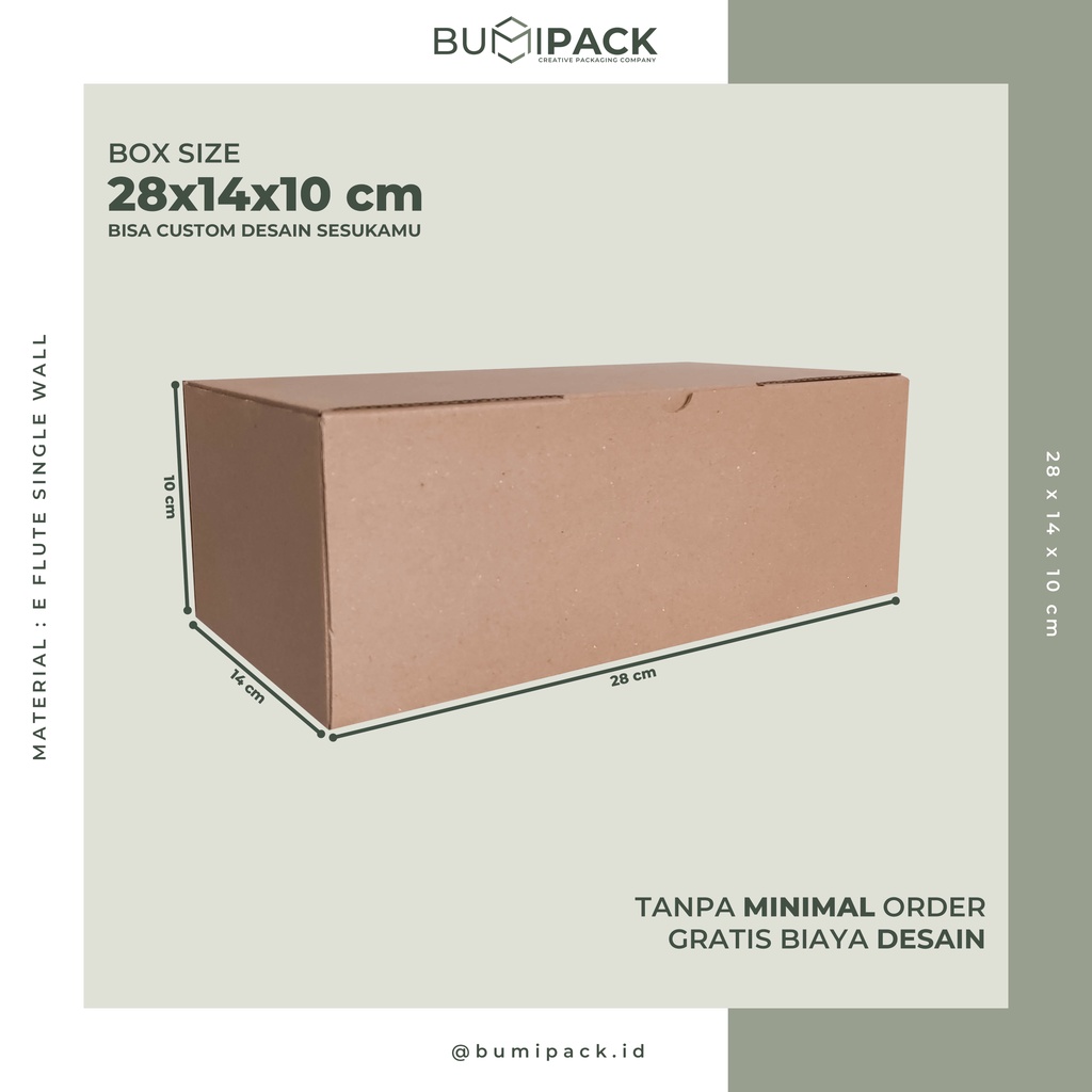 

Kardus packing box hampers kardus hampers dus packing box packing box packaging - Box 28x14x10 cm