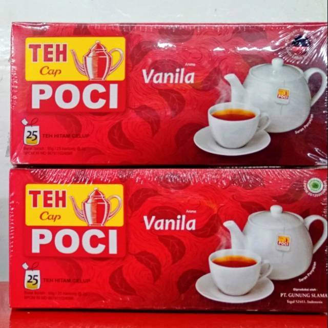 

Teh poci vanila 25 pc