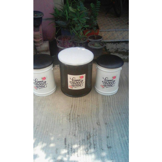 ,,,,,,,] meja tong kardus