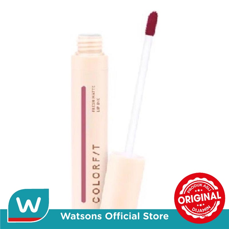 Wardah Colorfit Fresh Matte Lip Ink - 05 Soul Mover