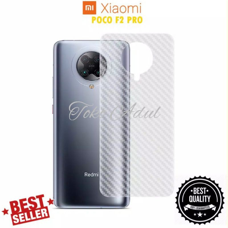 Skin carbon Poco F2 Pro