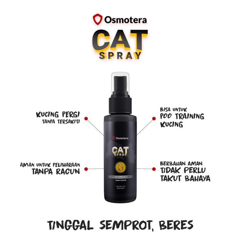 Osmotera Cat Spray READY STOCK siap kirim