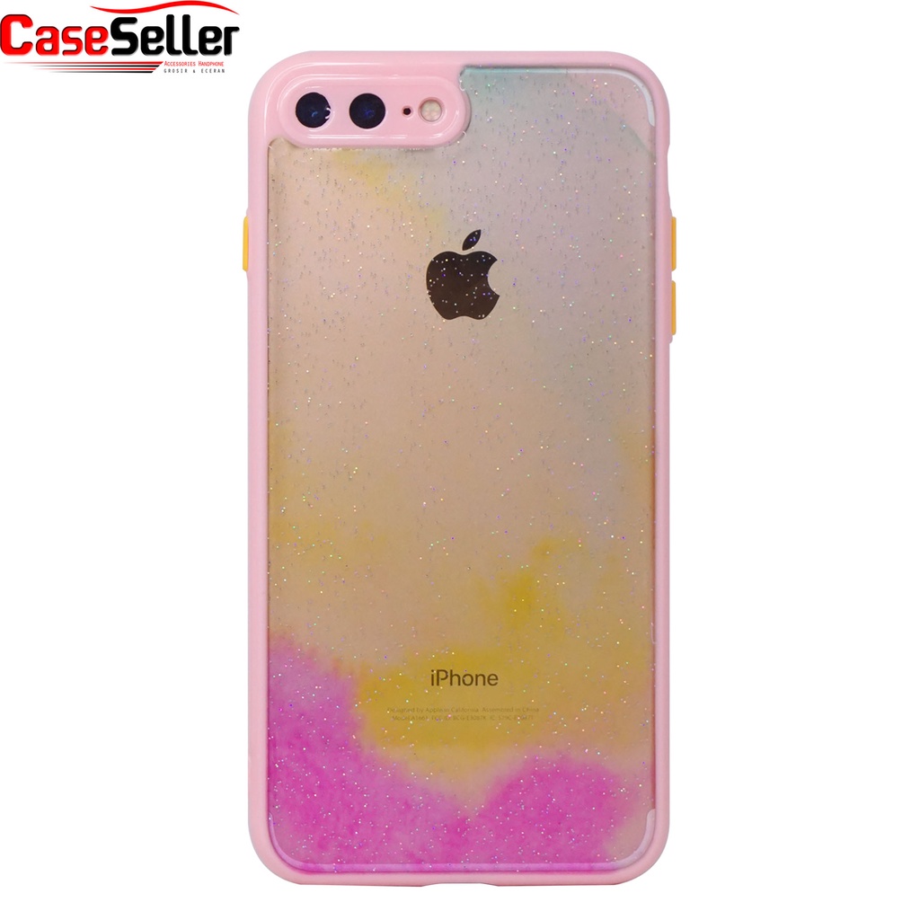 Oppo A15 | A16 | Reno 4 4G | Reno 4F/ 4 Lite/ F17 Pro Case Clear Glitter Case Casing HP Cantik CaseSeller