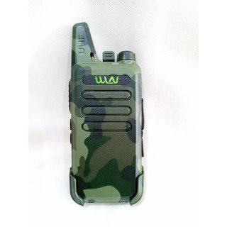 HT WLN KD C1 Loreng Army (FREE EARSET) 5watt UHF Single Band Garansi 1 Tahun Walkie Talkie | Wlan KDC1 Jungle Camouflage Two way 400-470Mhz | WILAN KD-C1 Loreng Hijau Handy talky radio