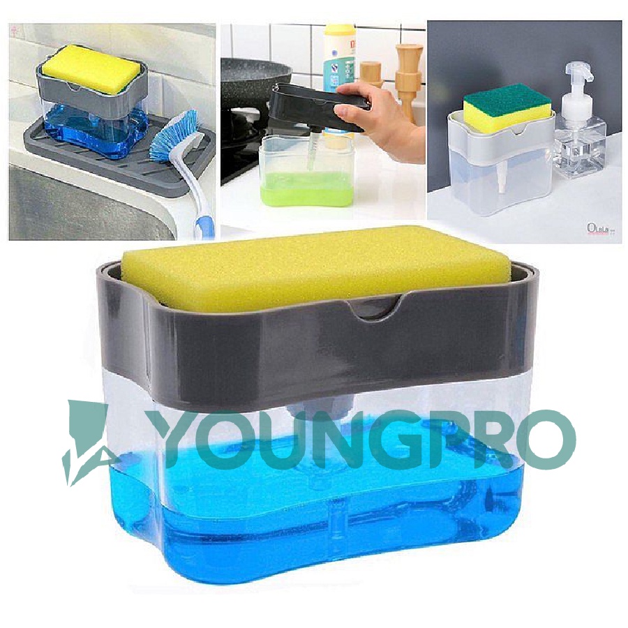 Dispenser sabun cuci piring busa Dispenser sabun Sponge