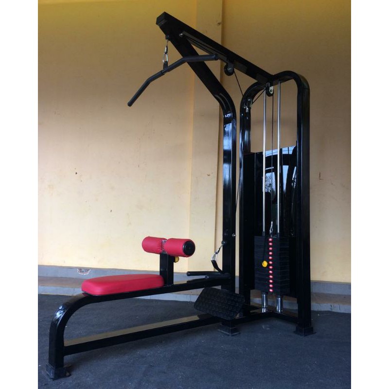 Alat Fitness Lat Pull Down + Rowing Machine