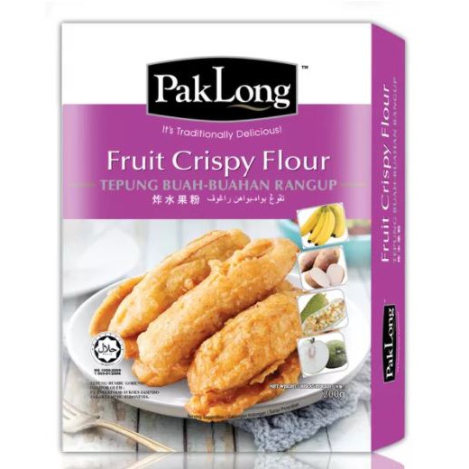 

Tepung Buah-Buahan Rangup PakLong Fruit Crispy Flour Tepung Pak Long