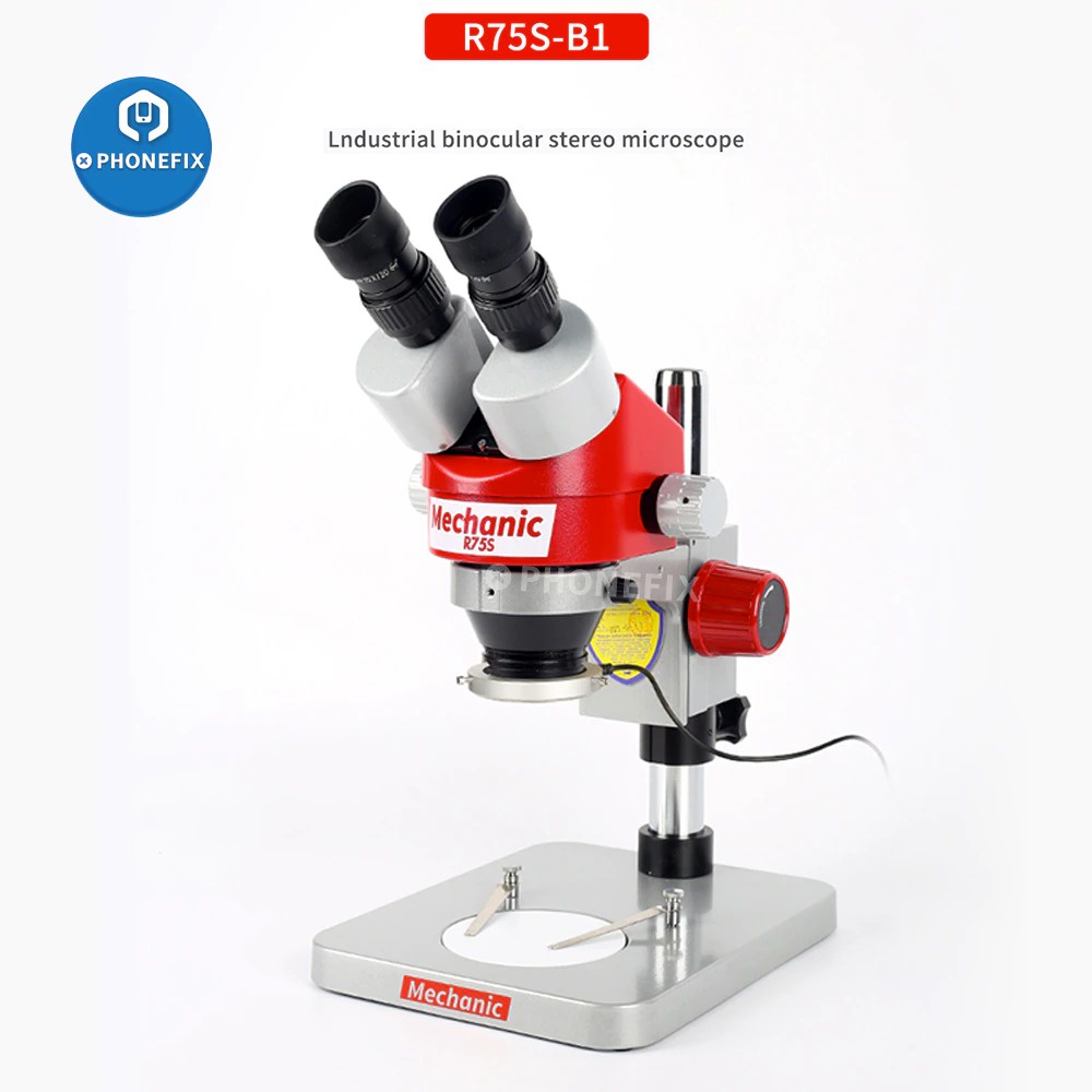 MICROSCOPE  BINOKULAR MECHANIC G75S-B1 R75S-B1 PLUS LED ORIGINAL