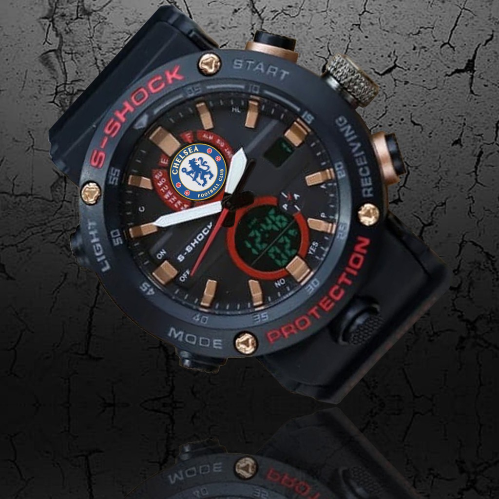 (WATER RESIST) Jam Tangan THE BLUES CHELSEA DT - EXCLUSIVE