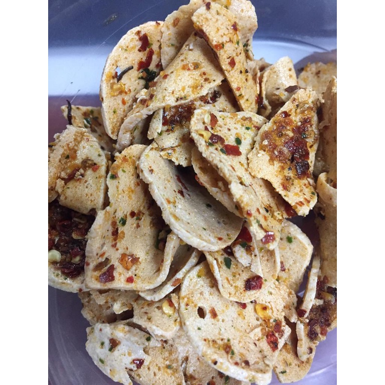 

Basreng Pedas Daun jeruk