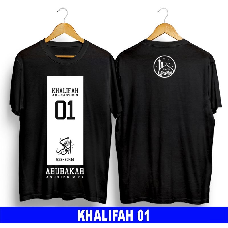 Kaos Dakwah Islami Ngaji yuk Tawheed Hijrah Muslim Distro Murah-Khalifah 01