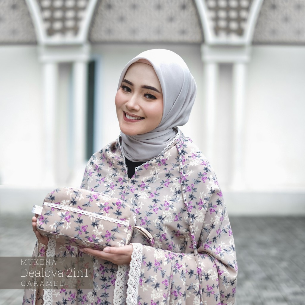 MUKENA DEALOVA/ MUKENA TRAVELING DEALOVA/ MUKENA TRAVELLING/ MUKENA 2IN1