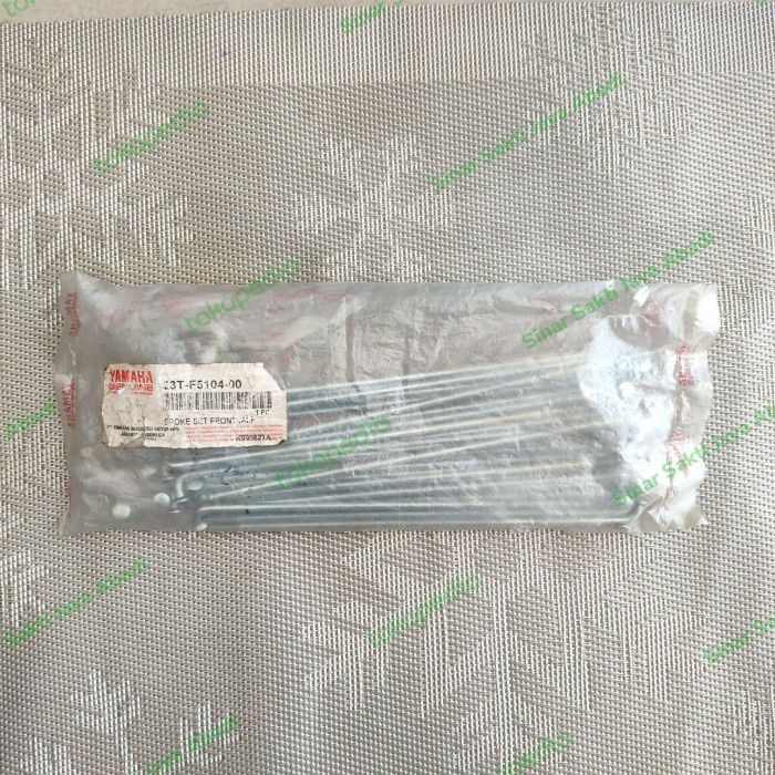 (100% ORI) Jari-jari Depan (23T-F5104-00) untuk Crypton Vega R Old Vega R New mantap