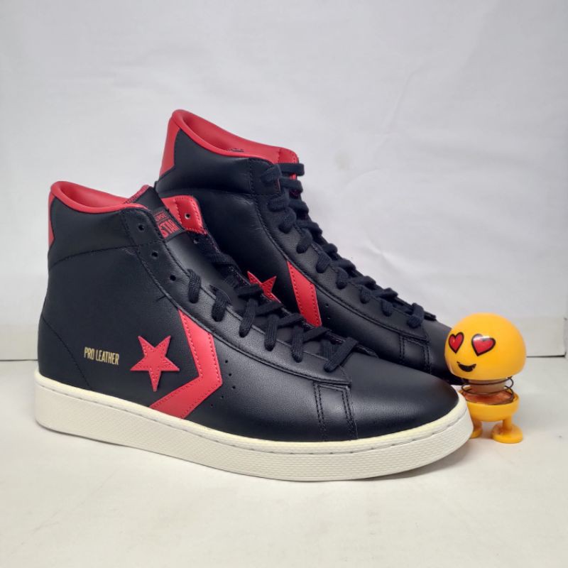 red converse pro leather