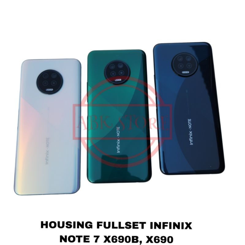 BACK CASING - KESING - HOUSING FULLSET INFINIX NOTE 7 BACKDOOR