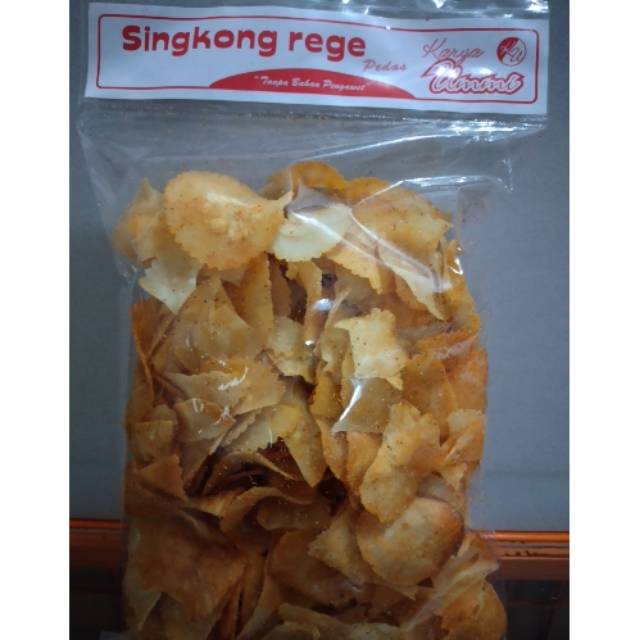 

Singkong Rege pedas 400grm