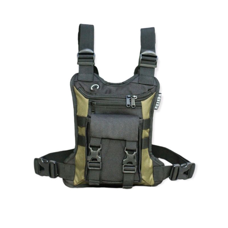 Tas dada tactical pria comono combo chest bag premium neisda