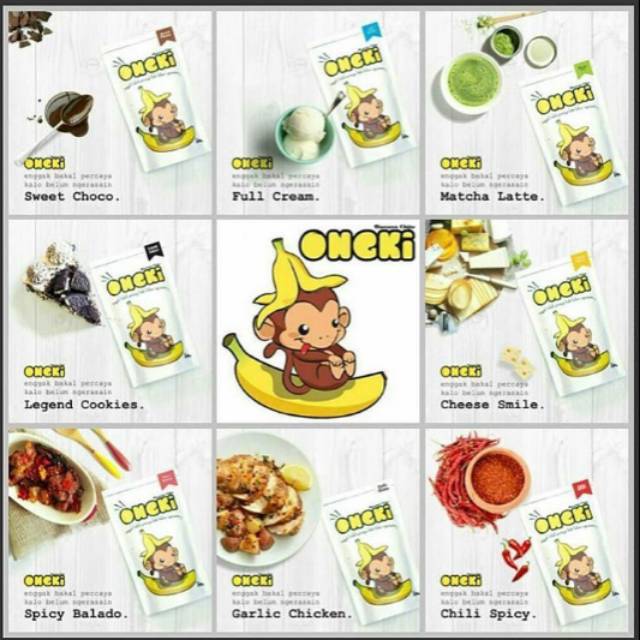 

Kripik pisang Onki 100gram