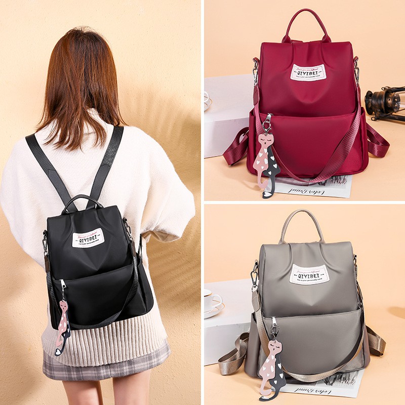 Tas Ransel Korea Multifungsi JX 846 - Bisa Ransel Bisa Selempang - Tas Fashion Kece