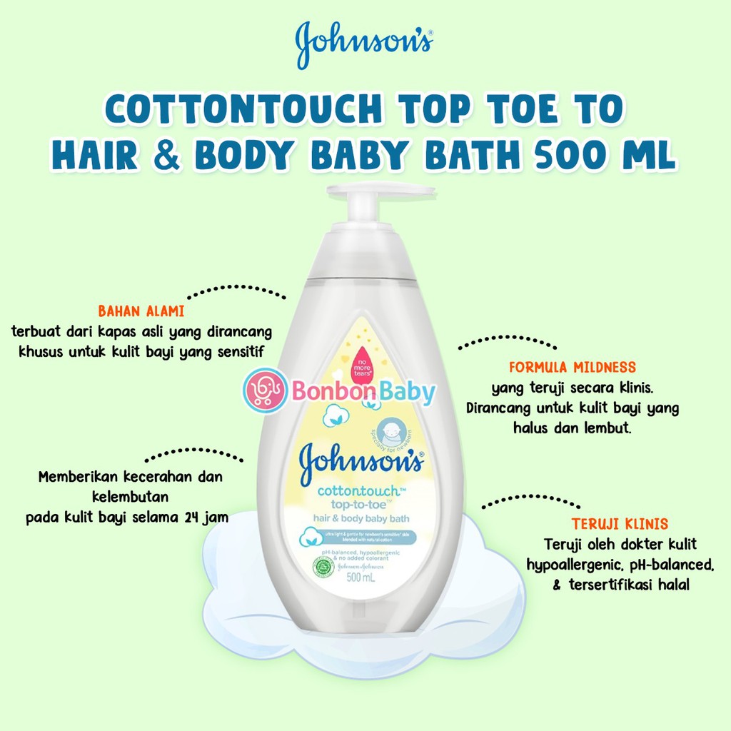 Johnson's Cottontouch Hair &amp; Body Bath