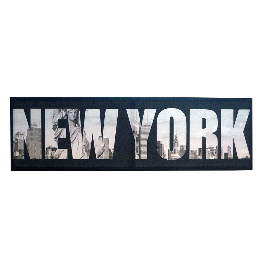 

Poster Canvas / Papan Quote 30x100 New York Canvas