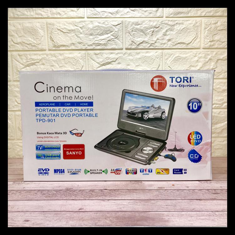 Termurah Dvd Portable Tori 10 Cuci Gudang